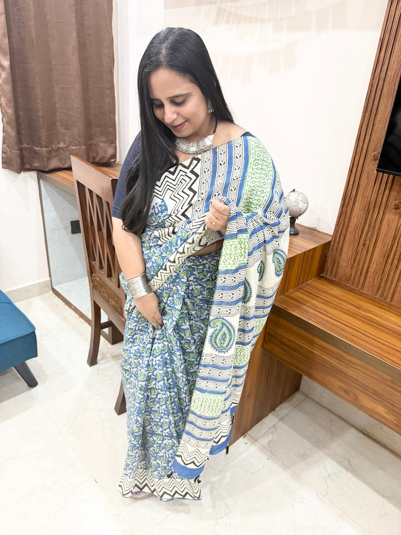 Chanderi Cotton Saree-3