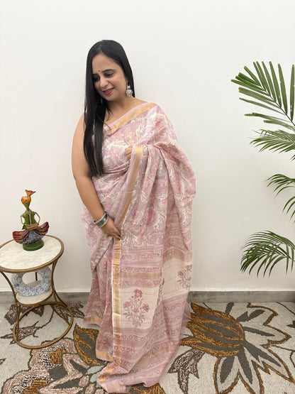 maheshwari cotton silk saree