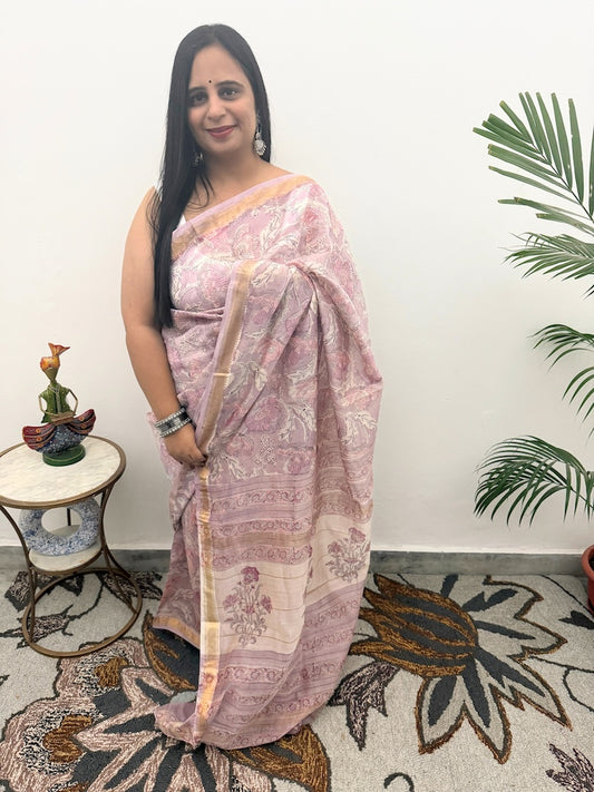 maheshwari cotton silk saree-1