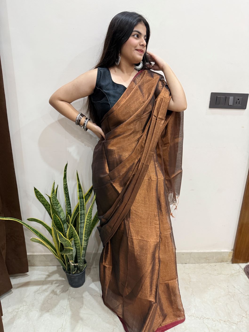 Prithvika – The Earthly Glow Saree