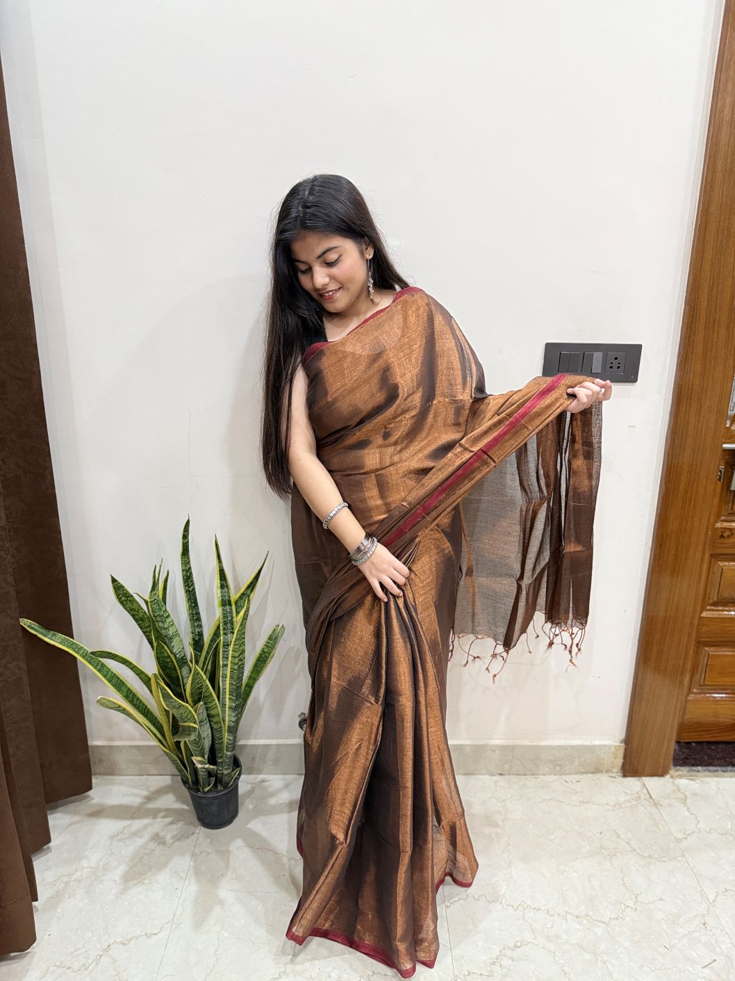 Prithvika – The Earthly Glow Saree