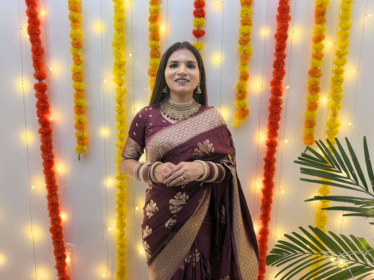  Ruh-e-Parinda – Soft Silk Saree