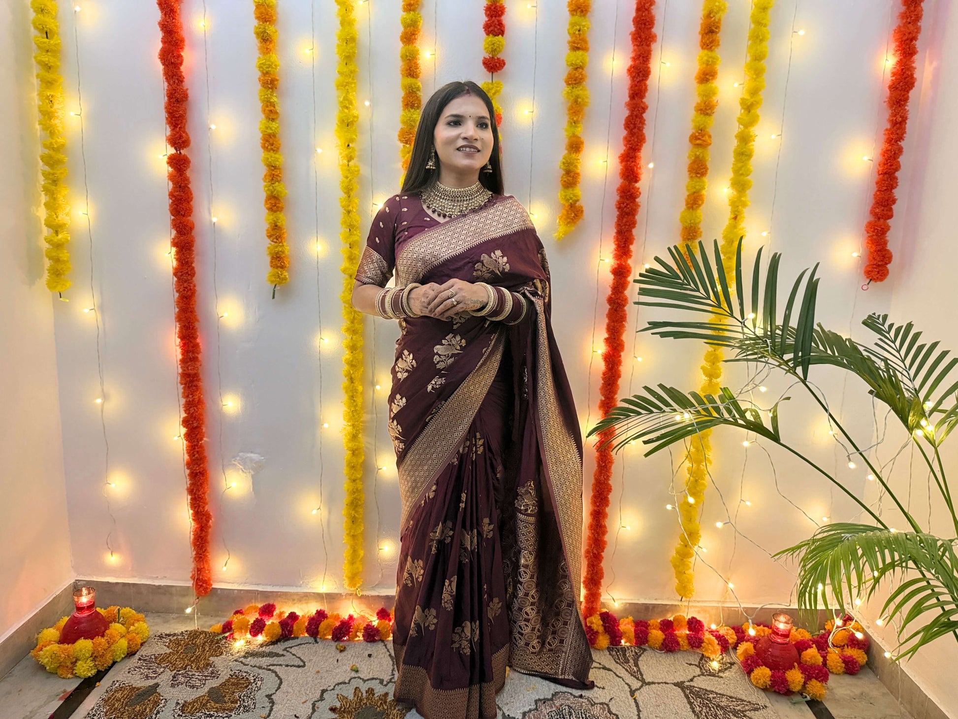  Ruh-e-Parinda – Soft Silk Saree