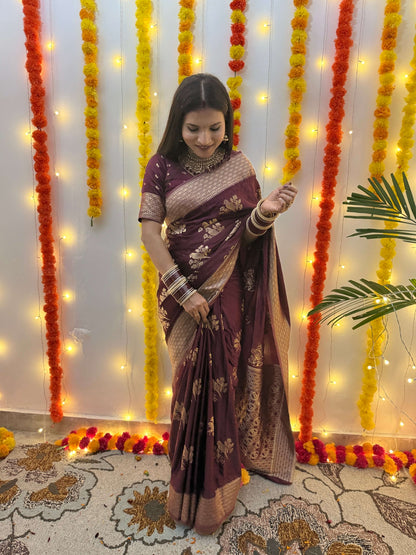  Ruh-e-Parinda – Soft Silk Saree