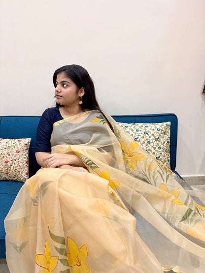 varnika-organza-hand-painted-saree-2